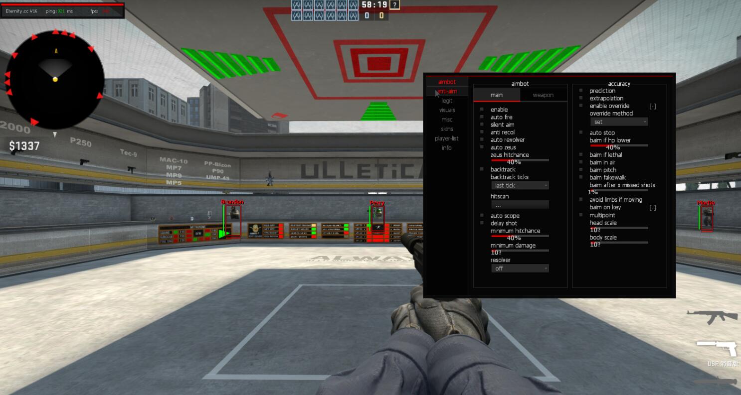 CSGO反恐精英_永恒框透自瞄全能免费**V16