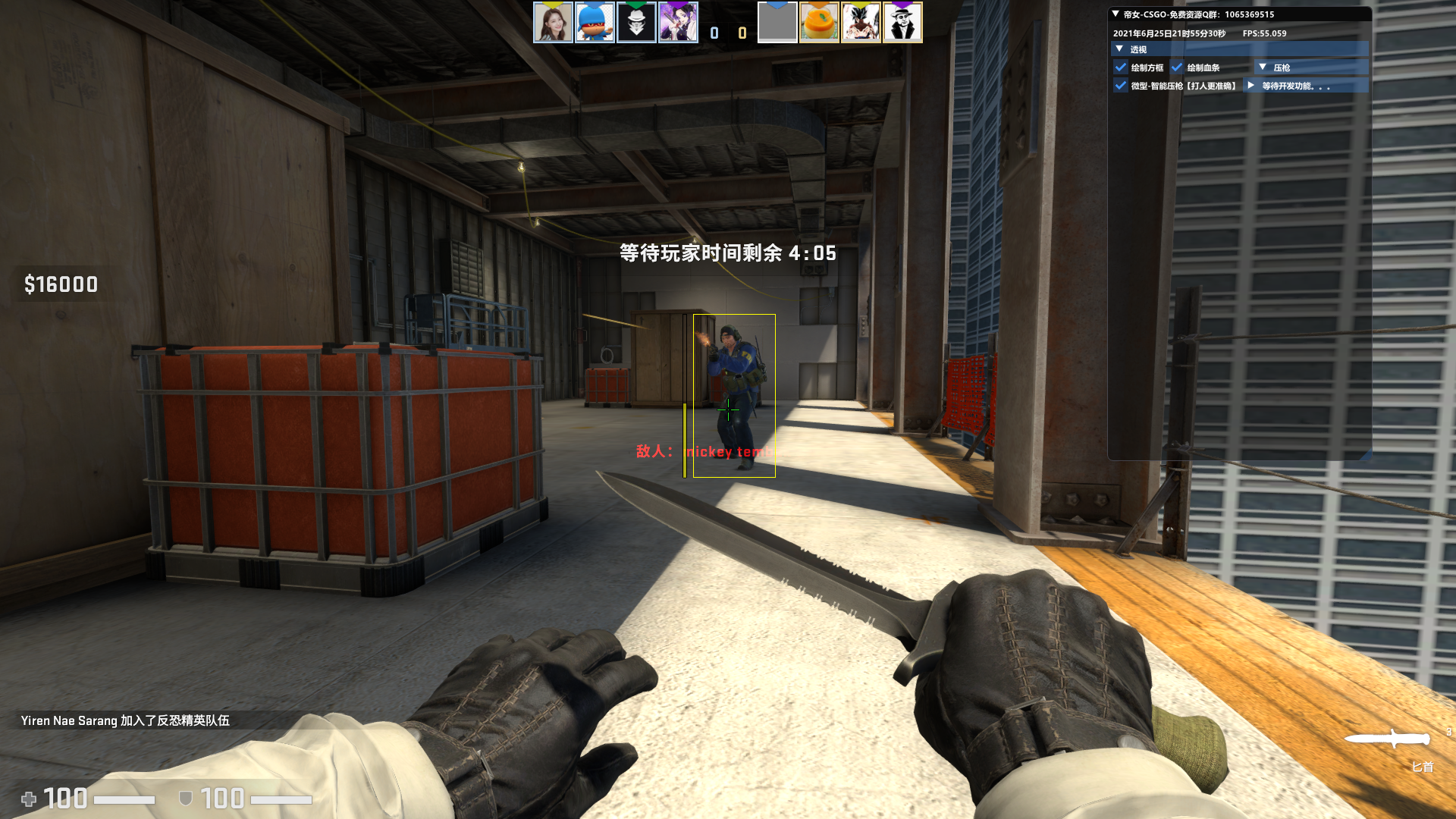 CSGO-帝女-方框透视显血+智能微压枪V1.4