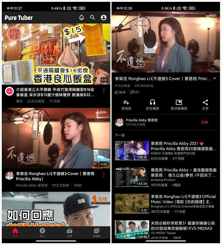 PureTuber v2.15.7.102 第三方油管纯净高级版