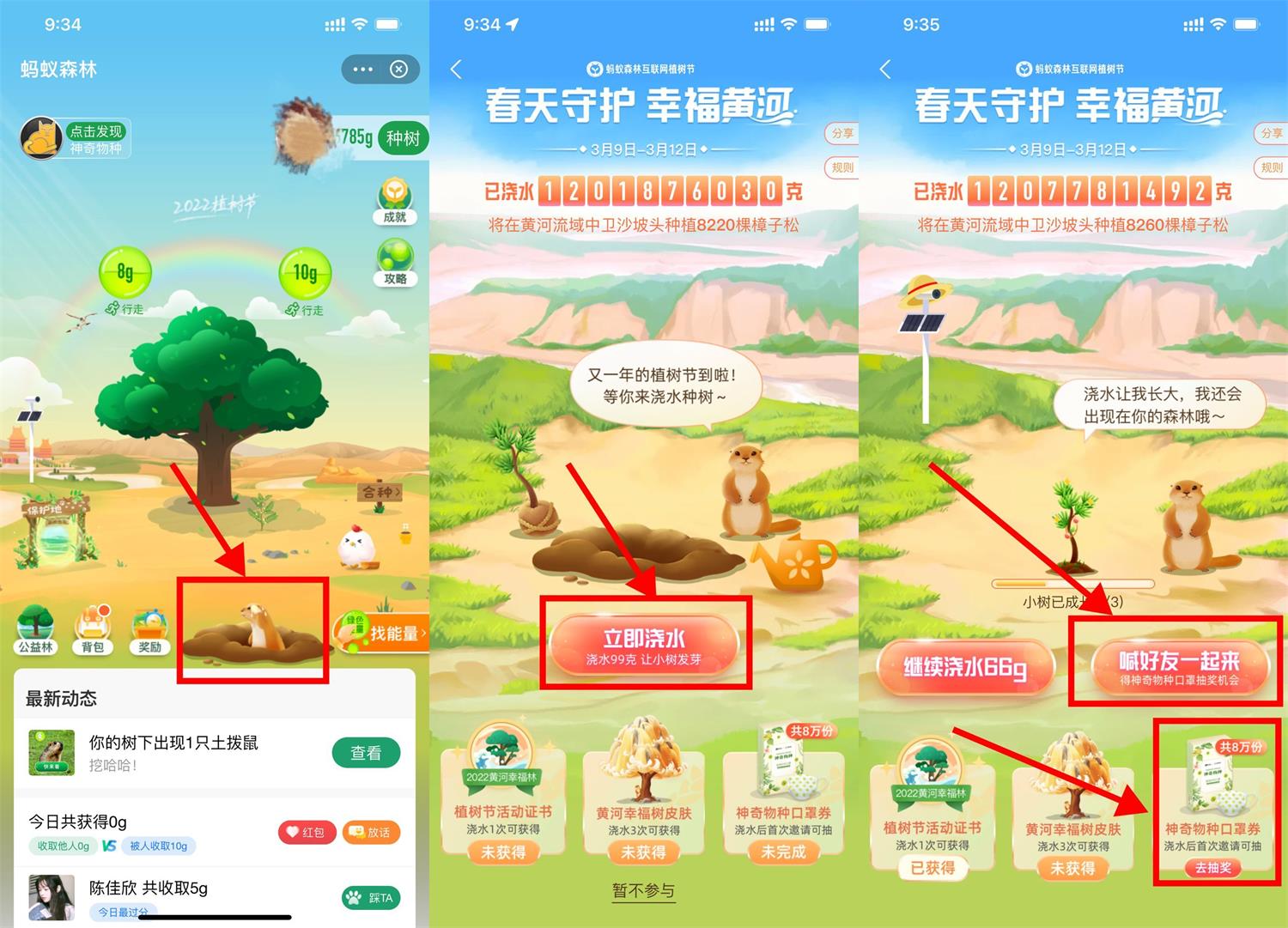 支付宝蚂蚁森林抽一分钱口罩包邮