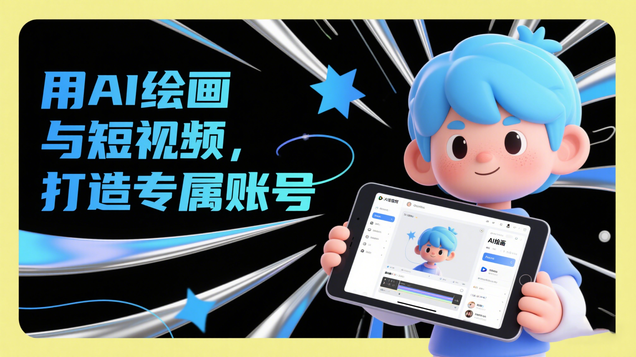 AI绘画+短视频制作从零开始打造短视频账号