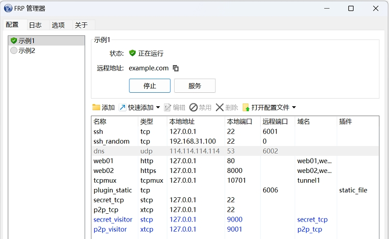 Frpmgr客户端v1.21.1绿色版